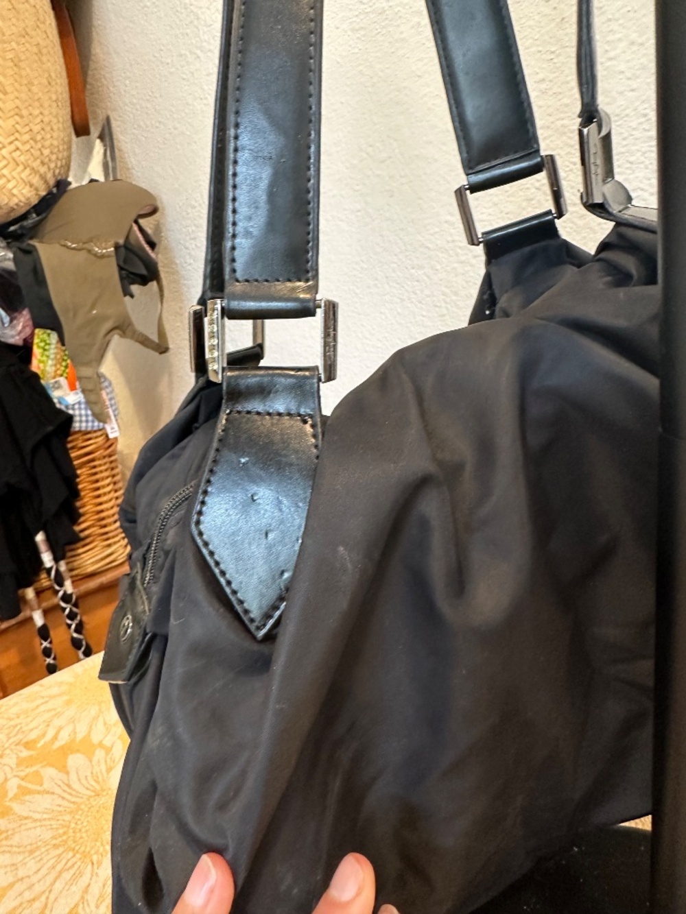 Vintage Thierry Mugler Hobo Bag With signature star closure - Picture 6 of 12